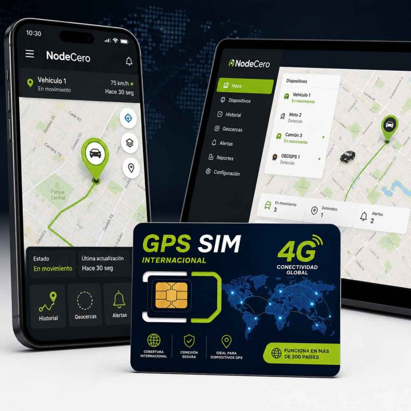 Servicio GPS 4G NodeCero